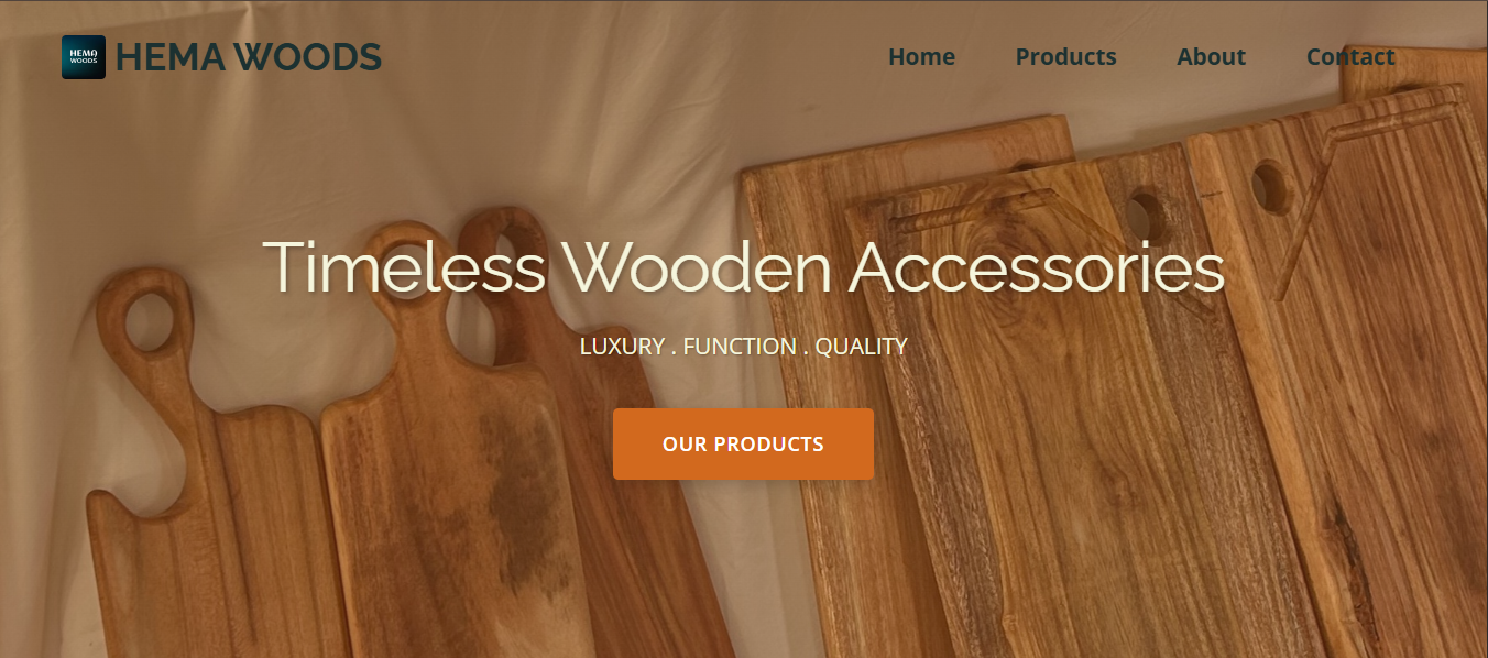 Hema Wooden Accessories
